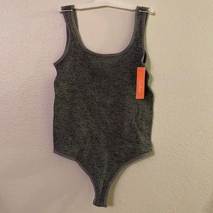 Thong body suit